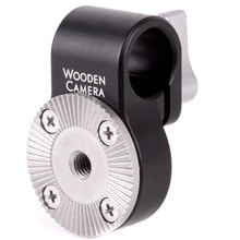 Wooden Camera 15mm Rod Clamp to ARRI Rosette